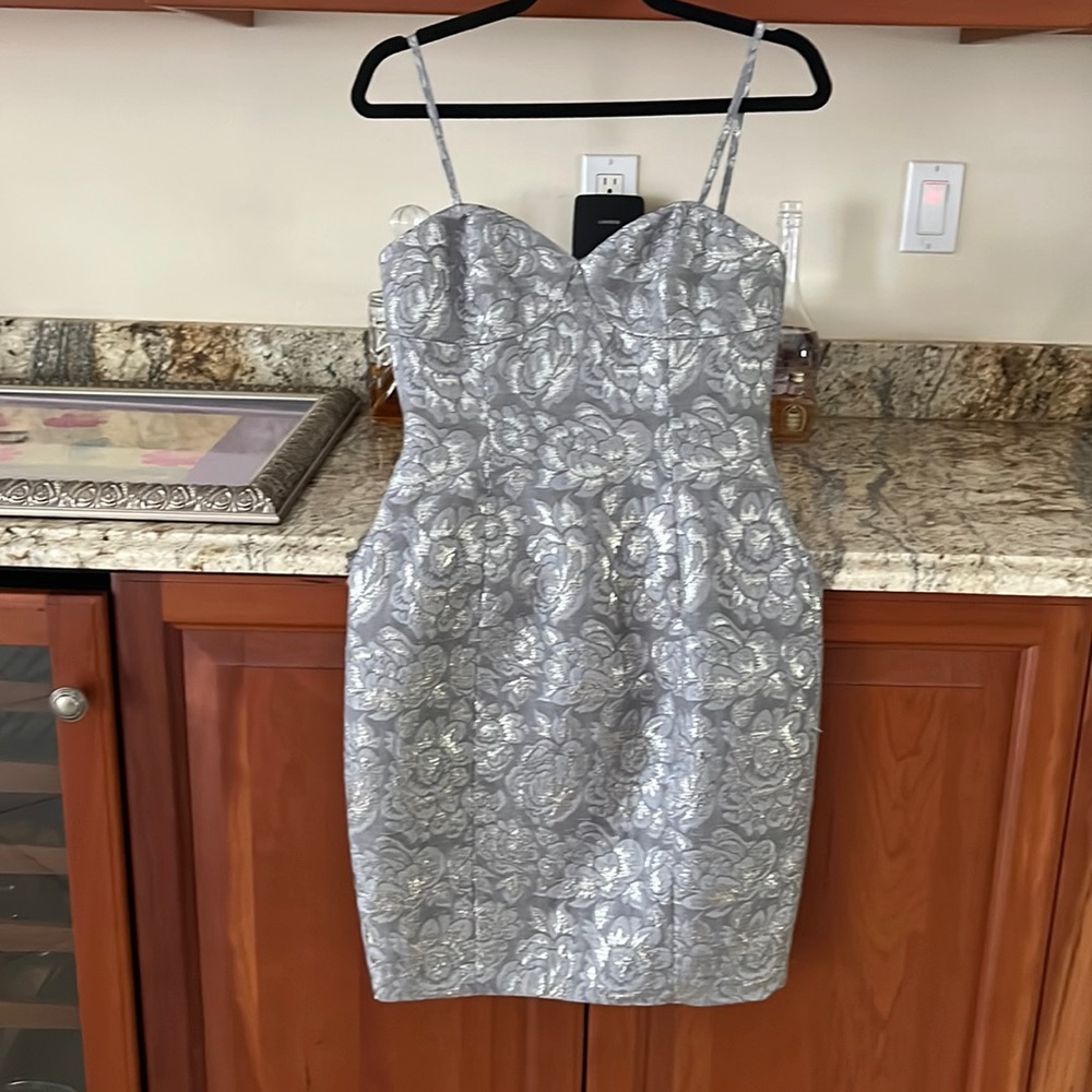 Tracy Reese spaghetti strap dress. The dress has a small pull at the seam.